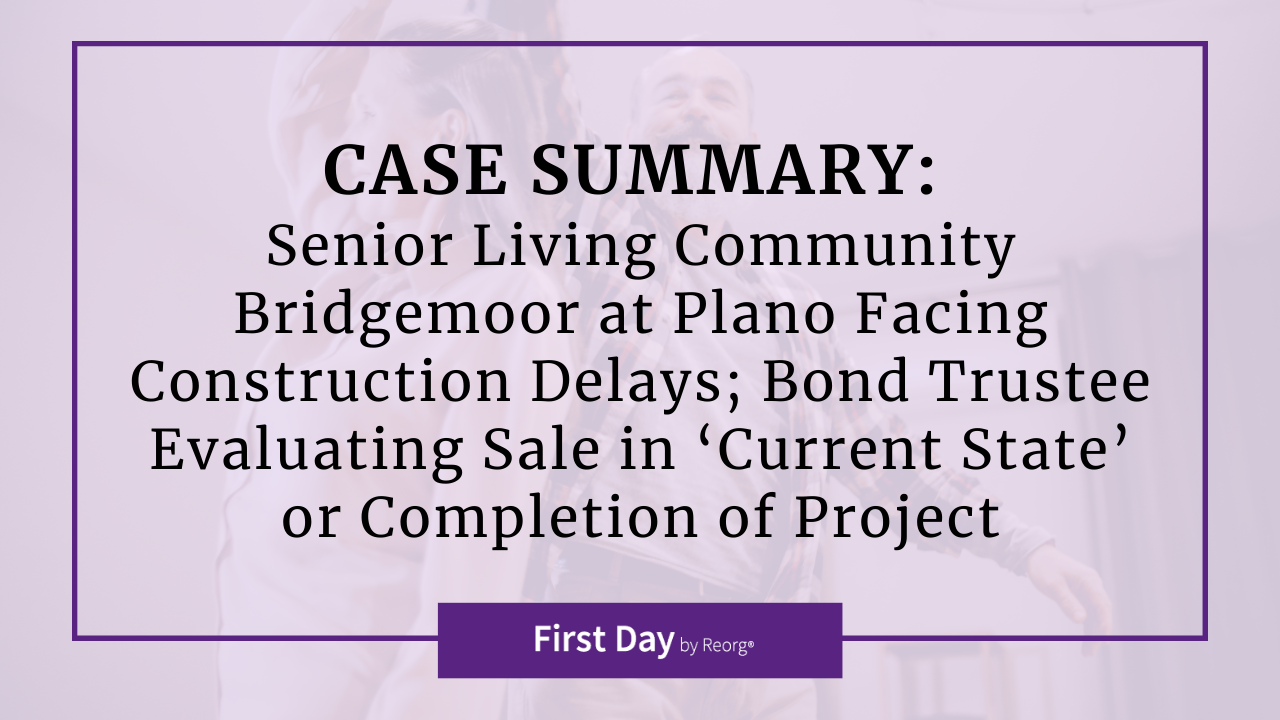Case Summary: Senior Living Community Bridgemoor at Plano